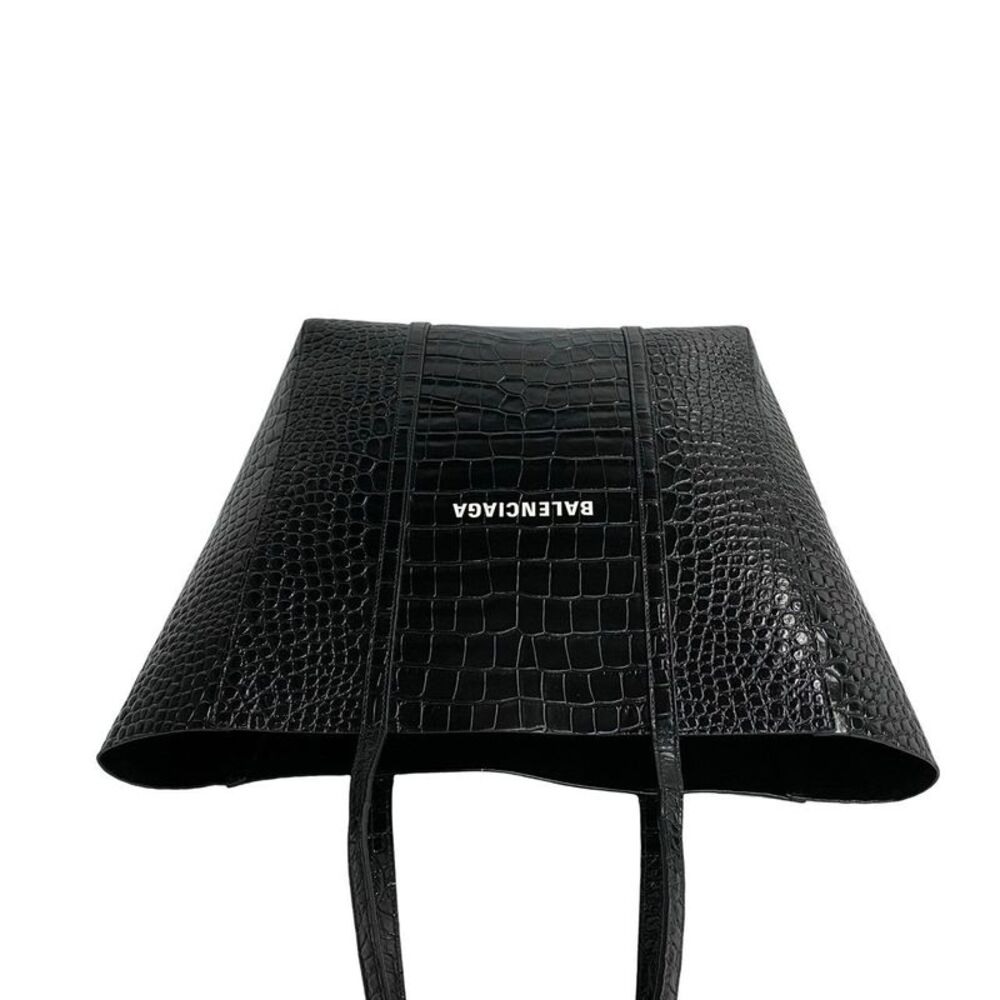 Balenciaga Leather Everyday Tote Bag Black - Picture 6 of 6